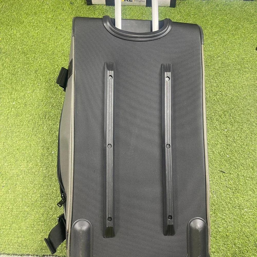 Ful Rolling Duffle Bag Large Brown Grey Workhorse 30 inch Wheeled Travel Luggage